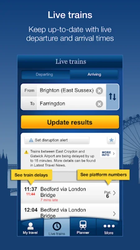 National Rail for Android - Efficient Train Travel in the UK