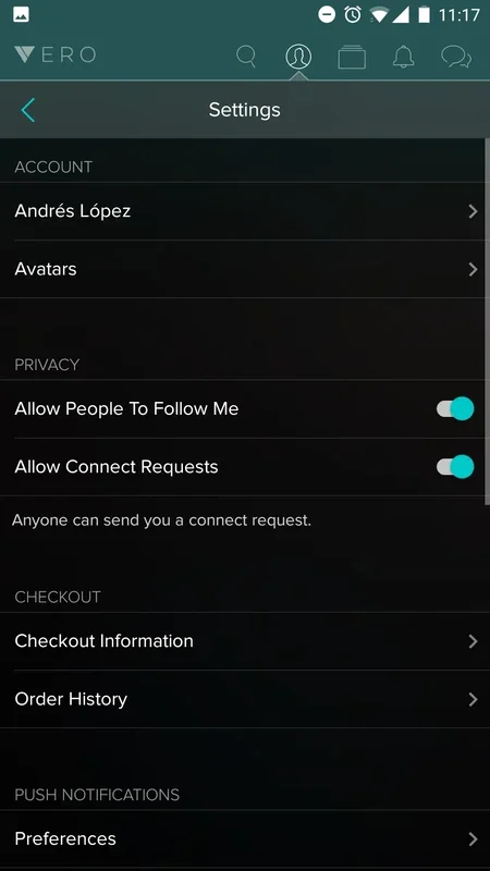 Vero for Android - A Social Network with Control