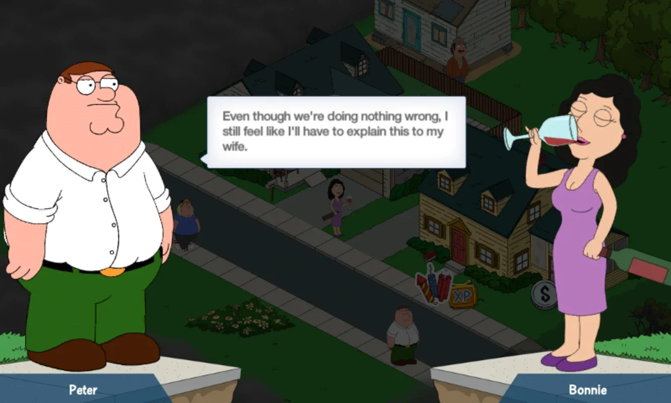 Family Guy: The Quest for Stuff for Android - Engaging Social Game