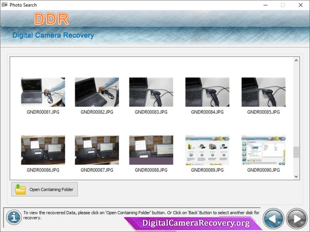 Camera Photos Recovery Software for Windows - Recover Deleted Photos