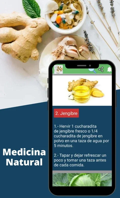 Medicina Natural for Android - Learn About Medicinal Plants