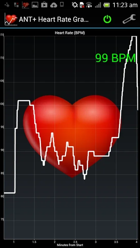 ANT+ Heart Rate Grapher for Android: Visualize Your Heart Rate