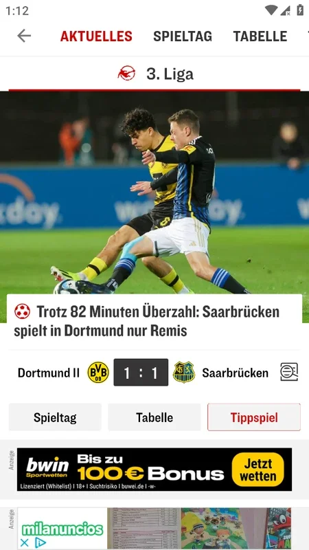 kicker for Android - Get the Latest Soccer News