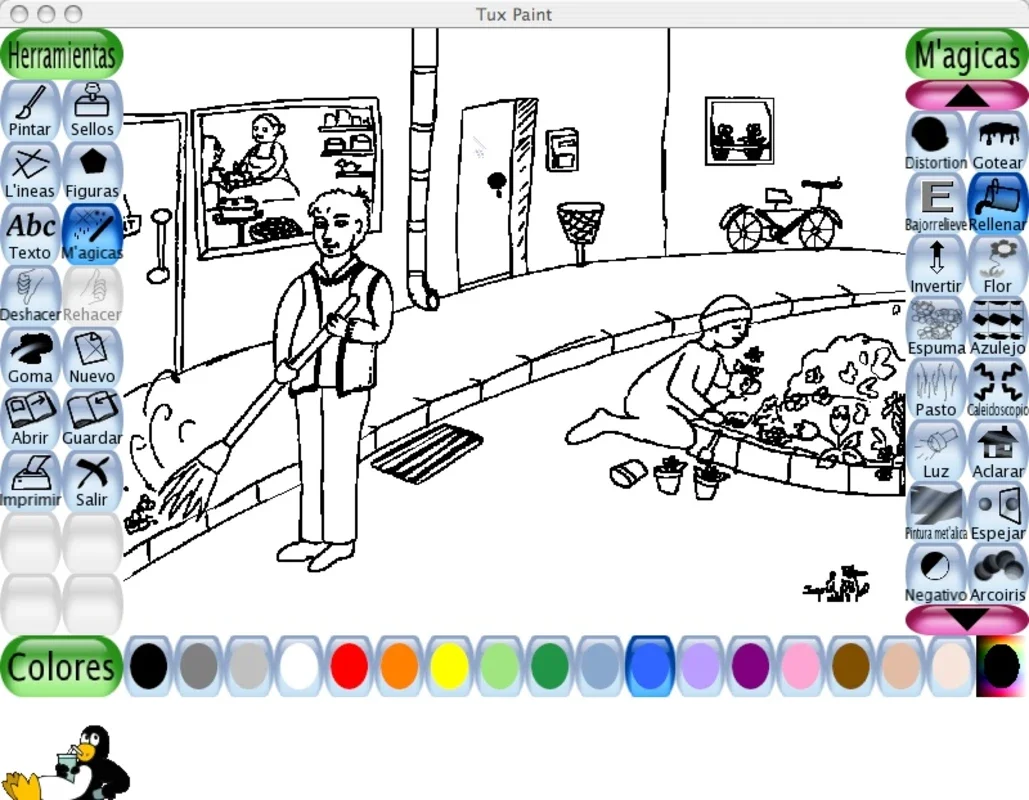 Tux Paint: Fun and Easy Drawing Software for Kids on Mac