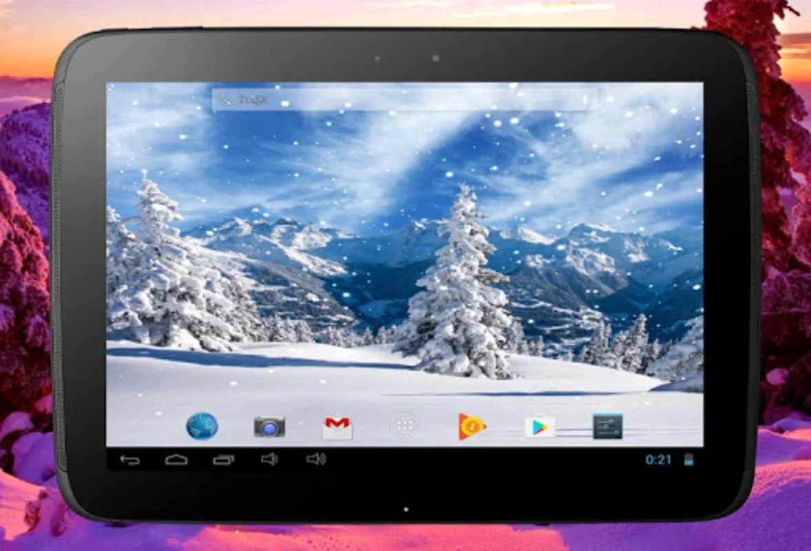 Winter Live Wallpaper for Android - Customizable Winter Scene