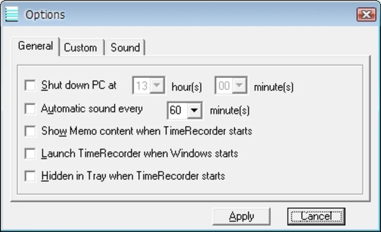 TimeRecorder for Windows - Track Your Tasks and Time