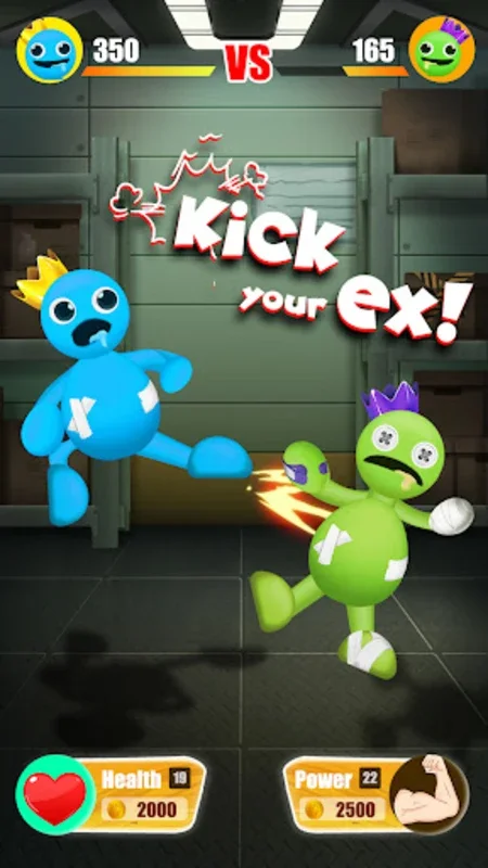 Kick The Rainbow Friend for Android - Enjoy Stress Relief Anytime