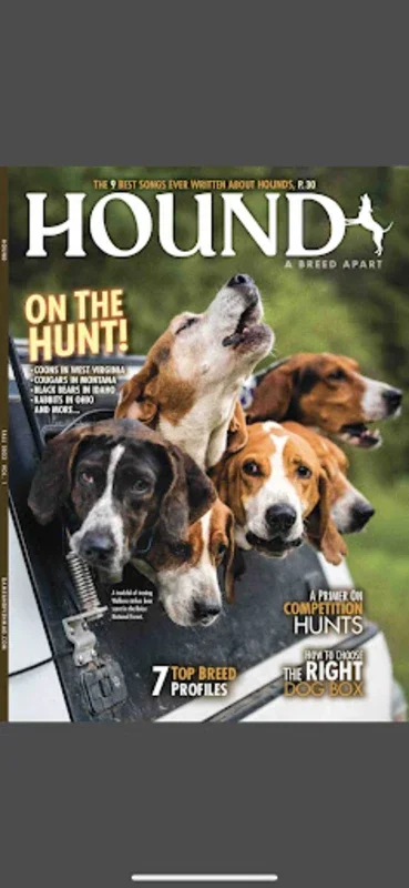 Hound for Android - A Guide to Hunting with Hounds