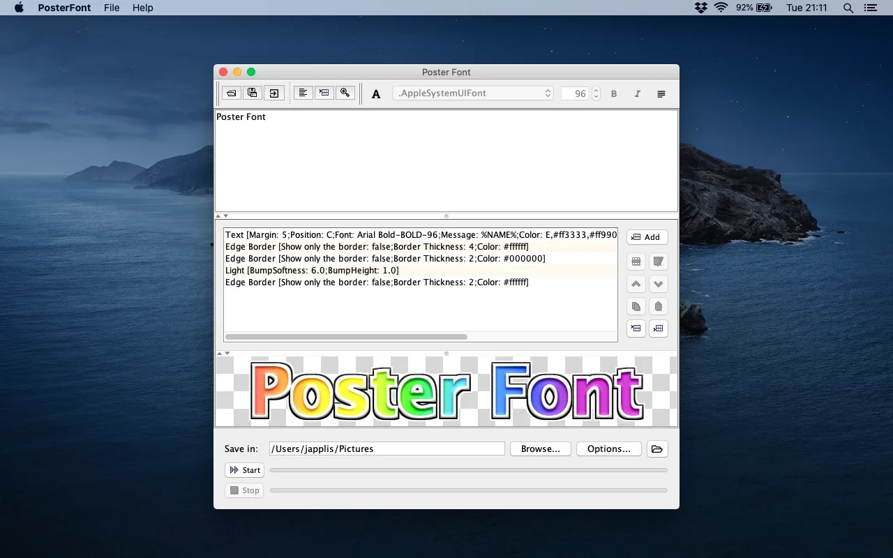 Poster Font for Mac - Create Stunning Titles