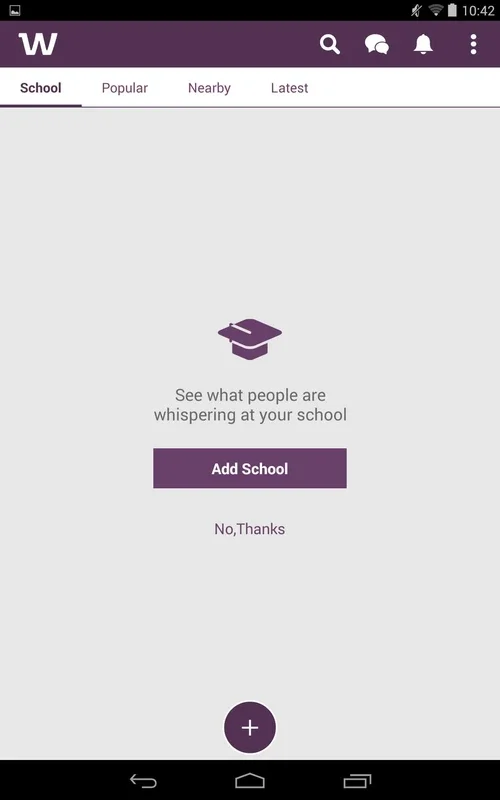 Whisper for Android - Share Secrets Anonymously