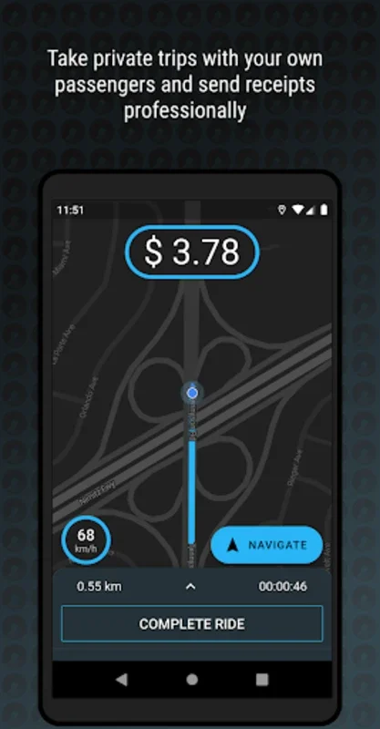 Blumeter - Efficient Fare Meter for Android Private Rides