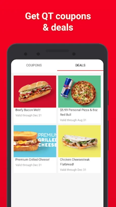 QuikTrip: Food, Coupons & Fuel for Android - Streamlined Shopping