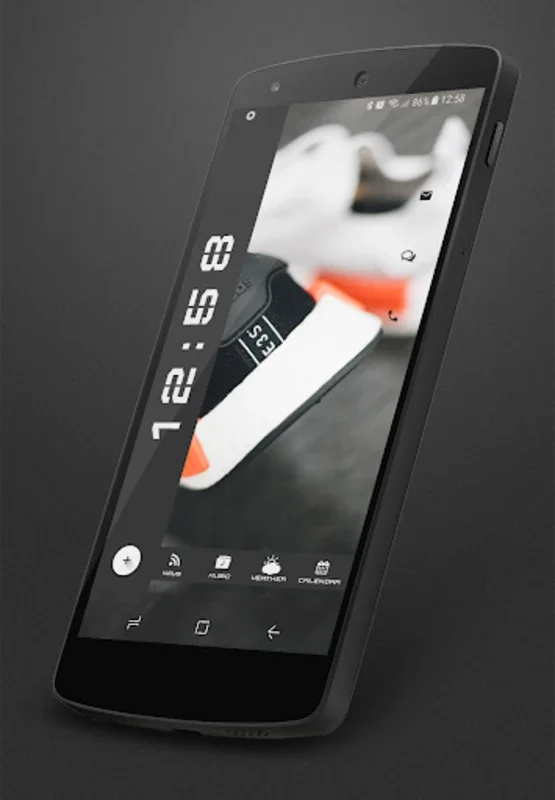 Slender Skin UX for Kustom for Android - Customize Your Device