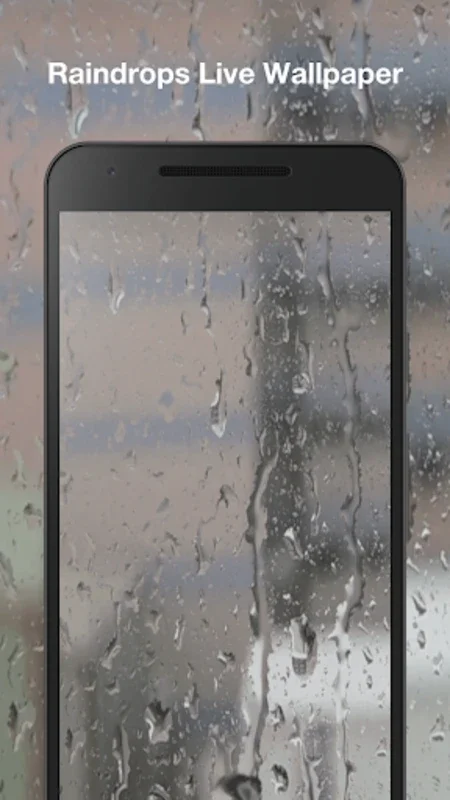 Raindrops Live Wallpaper for Android - Enhance Your Device