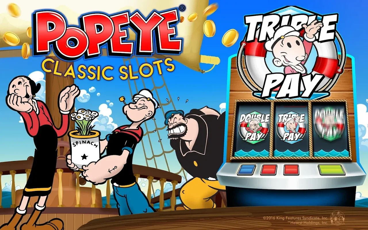 Popeye Slots for Android: Exciting Slot Experience