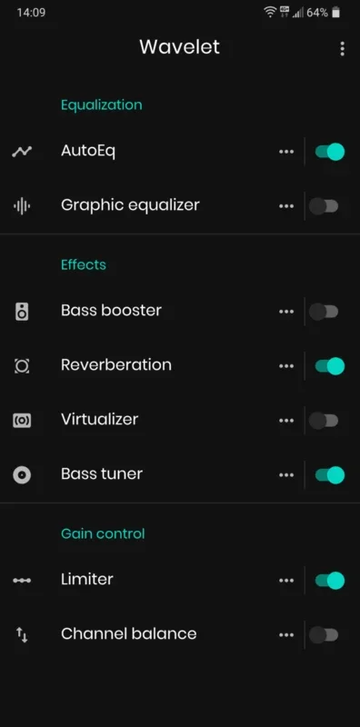 Wavelet for Android - Enhance Earphone Sound Quality