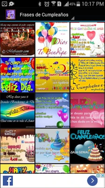 Frases de cumpleaños for Android - Enhance Your Birthdays