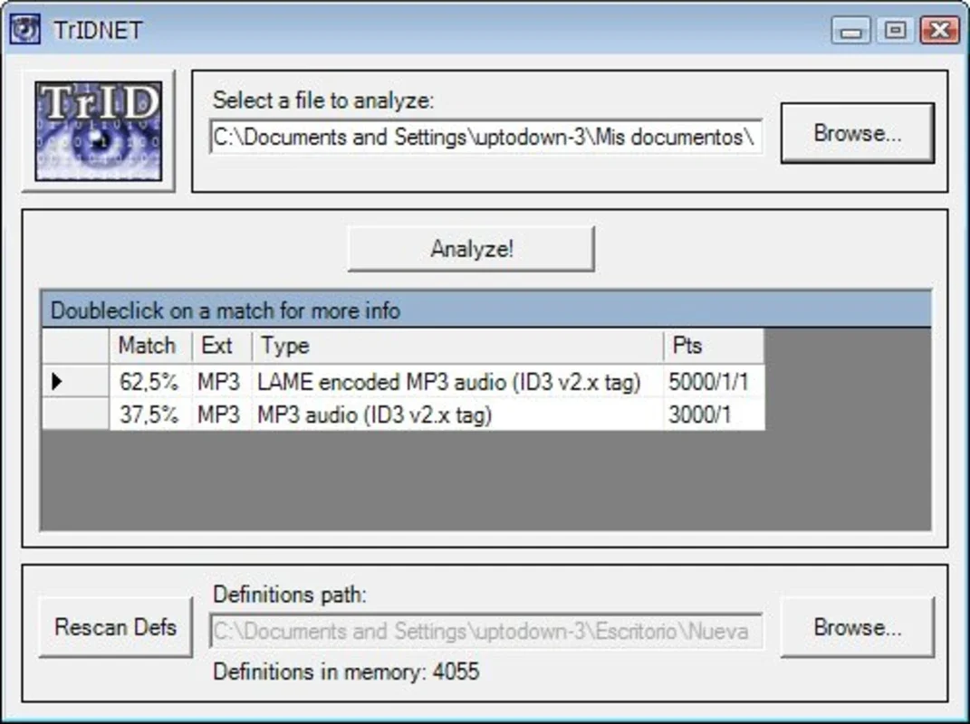 TrIDNet for Windows: Fast and Accurate File Format Identification