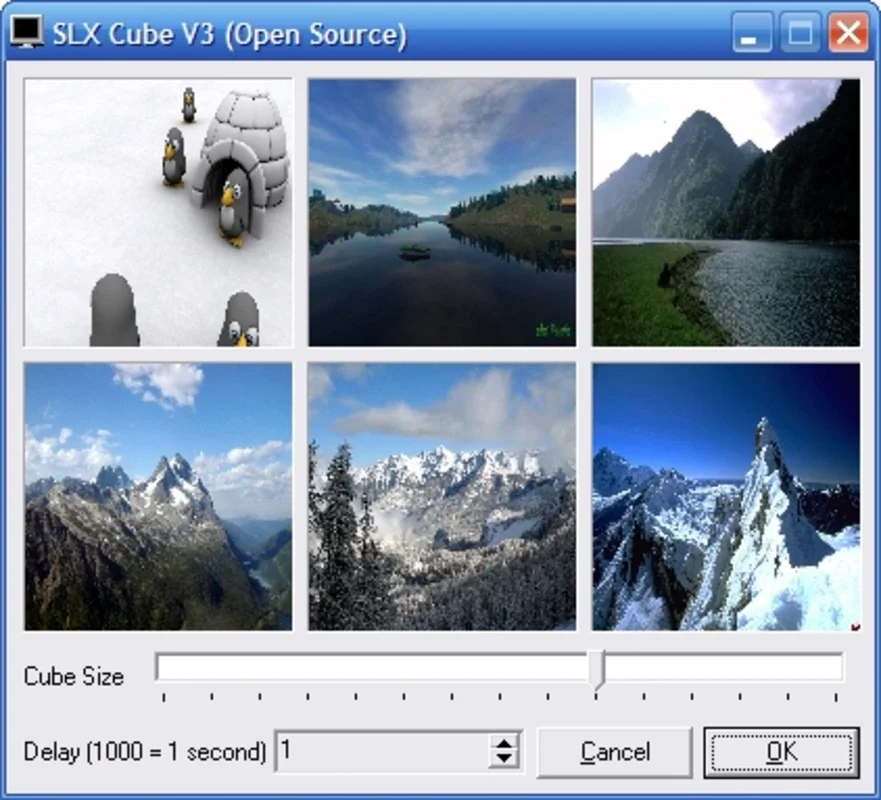 SLX 3D Cube Screensaver for Windows - Personalize Your Screen