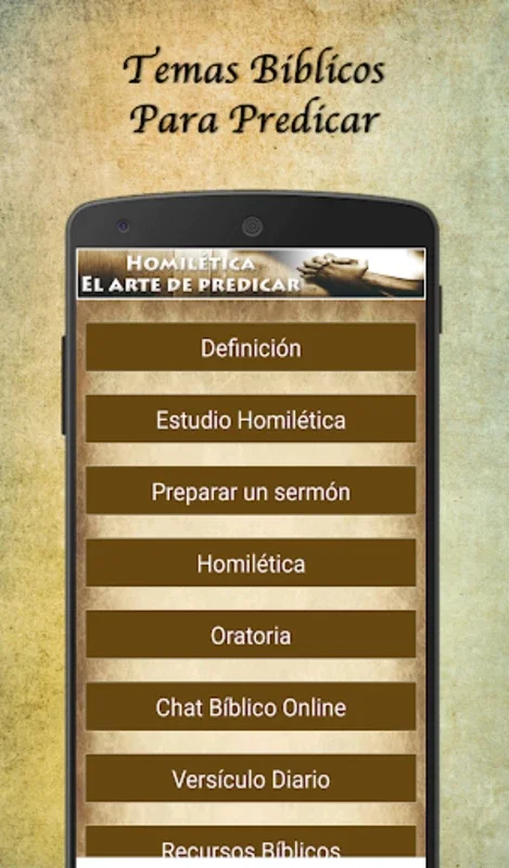 Temas Biblicos para predicar for Android - Enhance Your Preaching