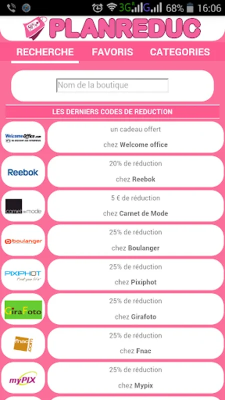 Planreduc.com for Android - Shop with 400,000+ Discounts