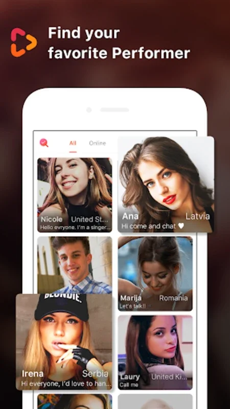 OneLive - Make Friends Online on Android - Secure Socializing