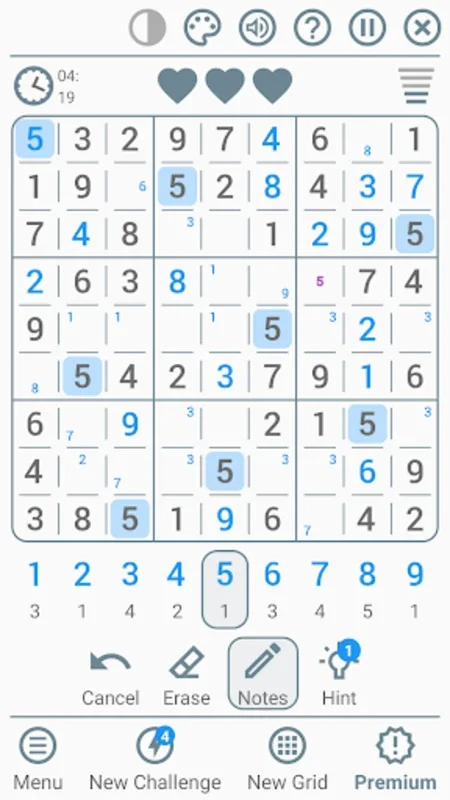 Sudoku - Classic Puzzle Game for Android - No Download Needed