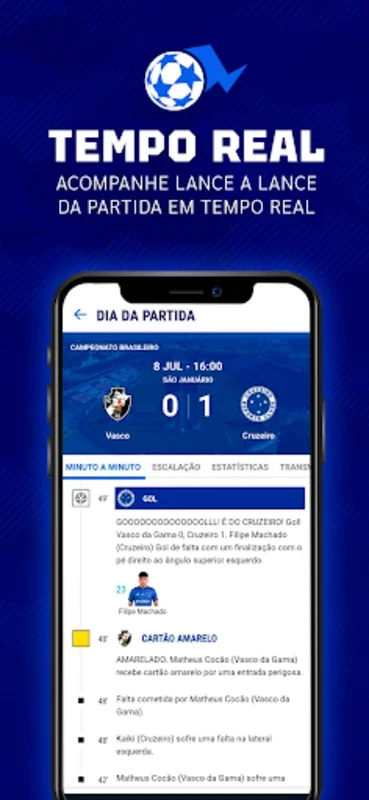 Cruzeiro: Nação Azul for Android - Enhance Your Fan Experience