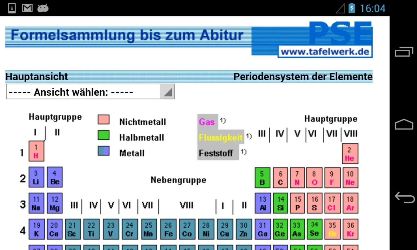 Formelsammlung for Android - Empowering Math and Science Learning