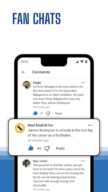 Real Live — for Madrid fans for Android: Stay Connected with Real Madrid