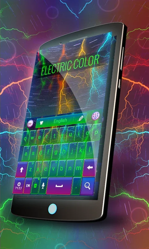 Electric Color Keyboard for Android - Elevate Your Typing