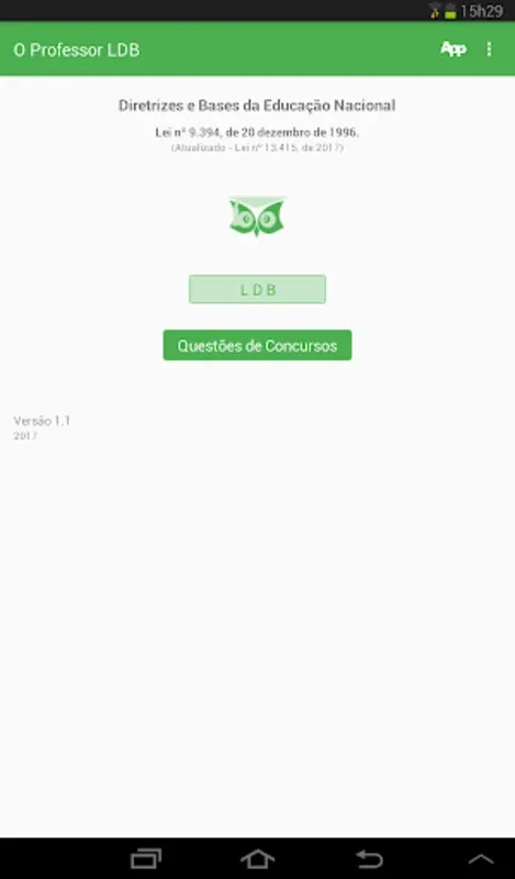 LDB for Android - Access Educational Law for Teaching Competitions