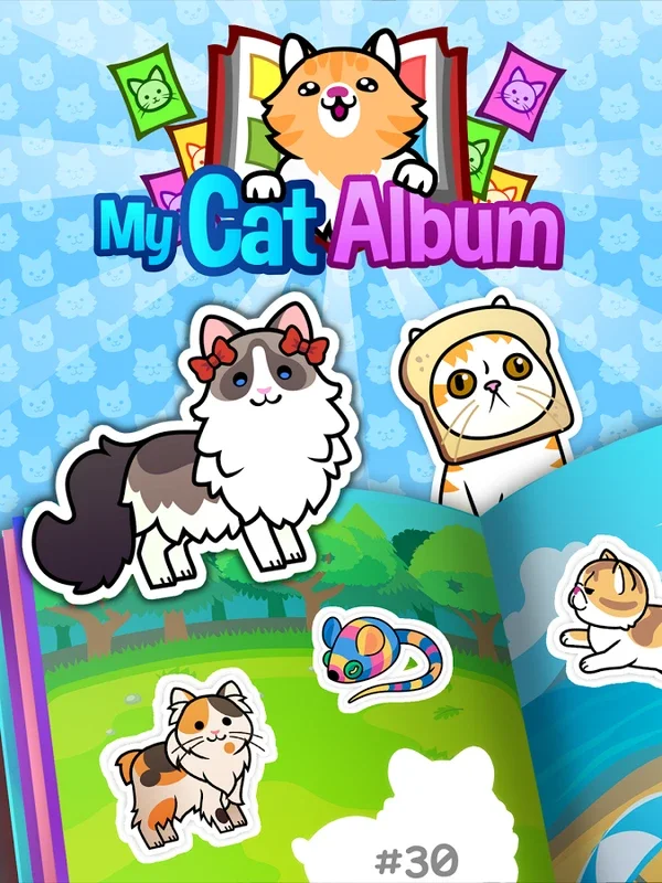 My Cat Album for Android - Engaging Virtual Sticker Fun