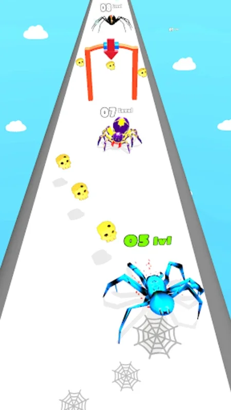 Insect Evolution Run for Android: Strategic Evolution and Boss Battles