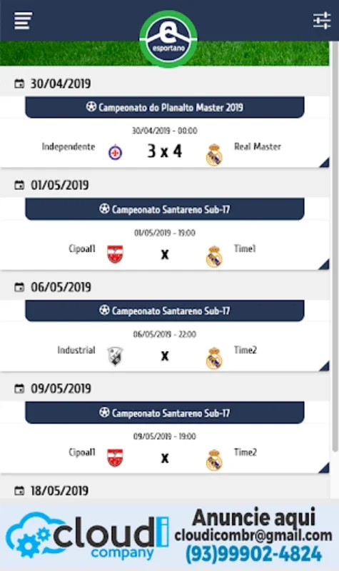 Esportano for Android: Comprehensive Championship Insights