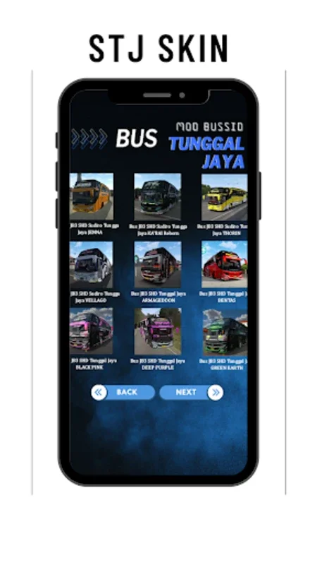 livery tunggal jaya for Android - Unique Liveries for Bus Simulator