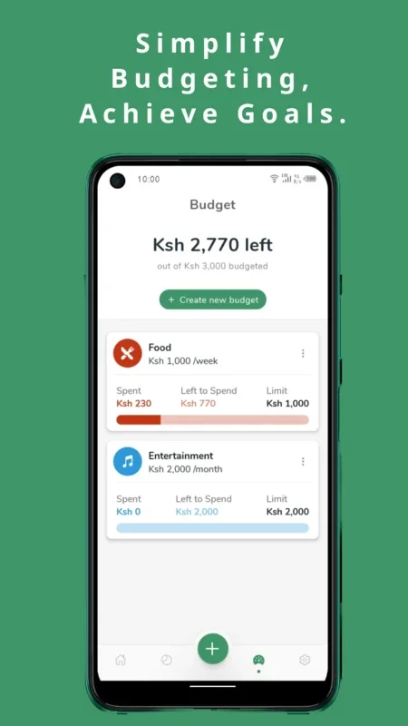 Freedom for Android: Manage Your Finances Wisely