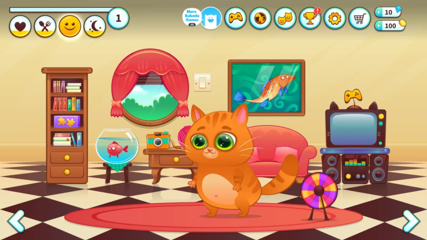 Bubbu for Android - Care for Your Virtual Cat