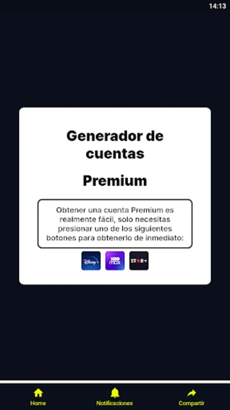 Generador de Cuentas Premium for Android - Unlock Premium Accounts