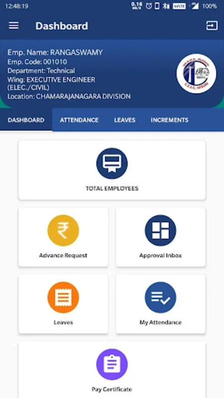 HRMS CESCOM for Android: Streamlining HR Management