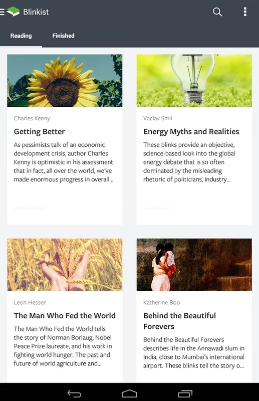 Blinkist for Android - Access Knowledge in Minutes