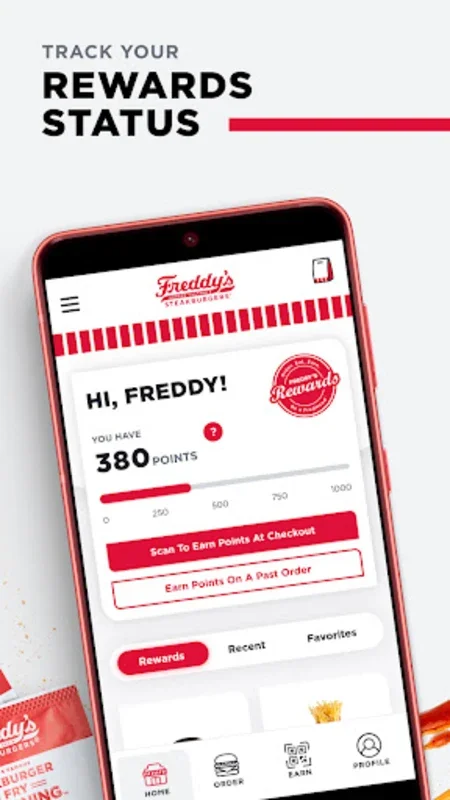 Freddy’s for Android: Order, Customize, Earn Rewards