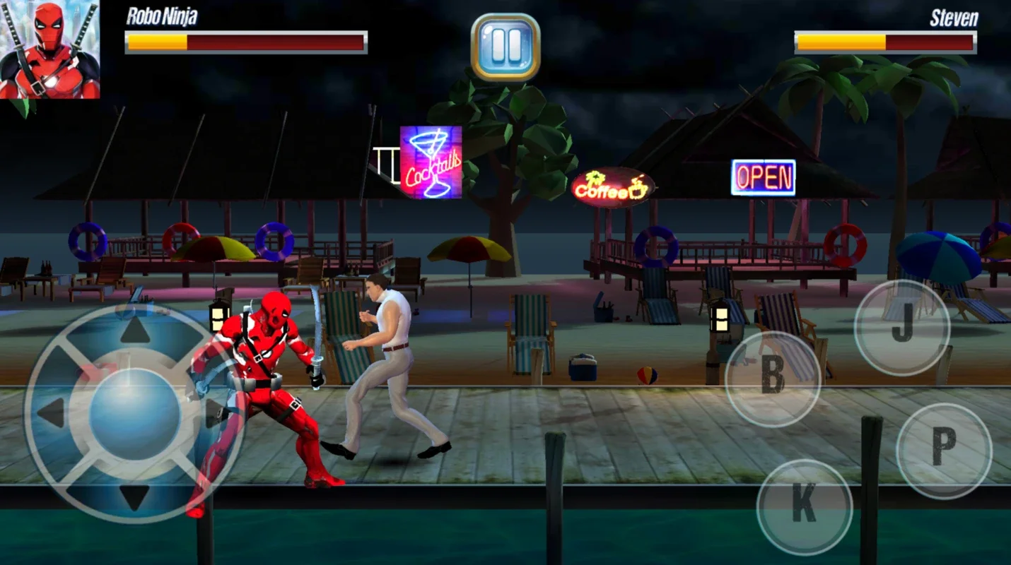 Superhero Iron Ninja Battle for Android - No Downloading Needed