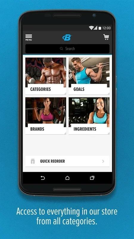 Bodybuilding.com Store for Android: Shop Fitness Products with Ease