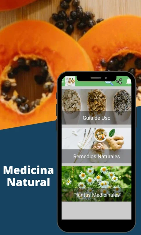 Medicina Natural for Android - Learn About Medicinal Plants