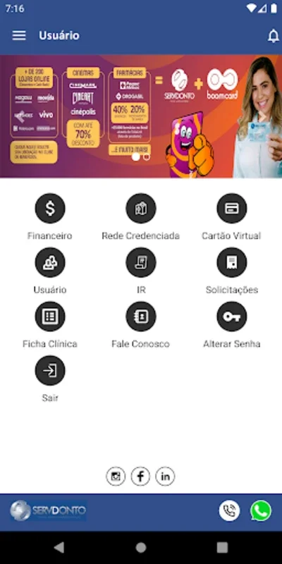 Servdonto - Associado for Android: Simplify Dental Care