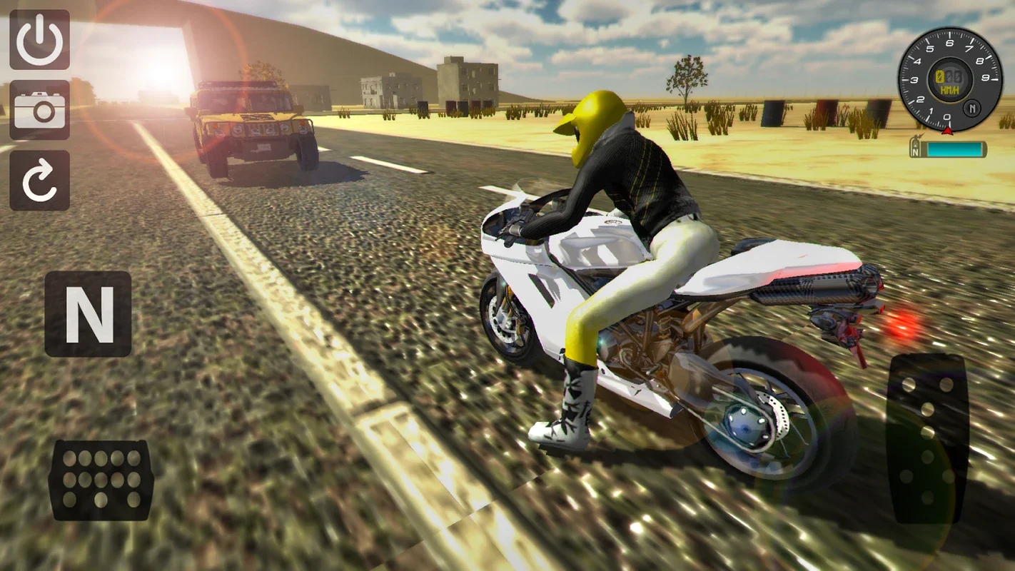 Motorbike Damage Derby 3D for Android: Intense Derby Fun