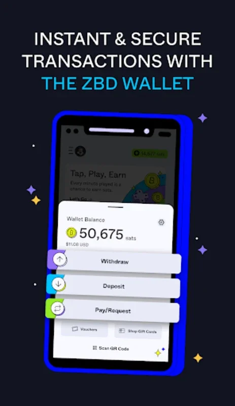 ZBD: Games, Rewards, Bitcoin for Android - Earn Bitcoin Easily