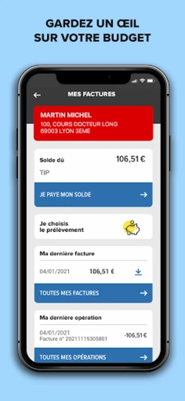 Eau Publique du Grand Lyon for Android - Smart Water Management