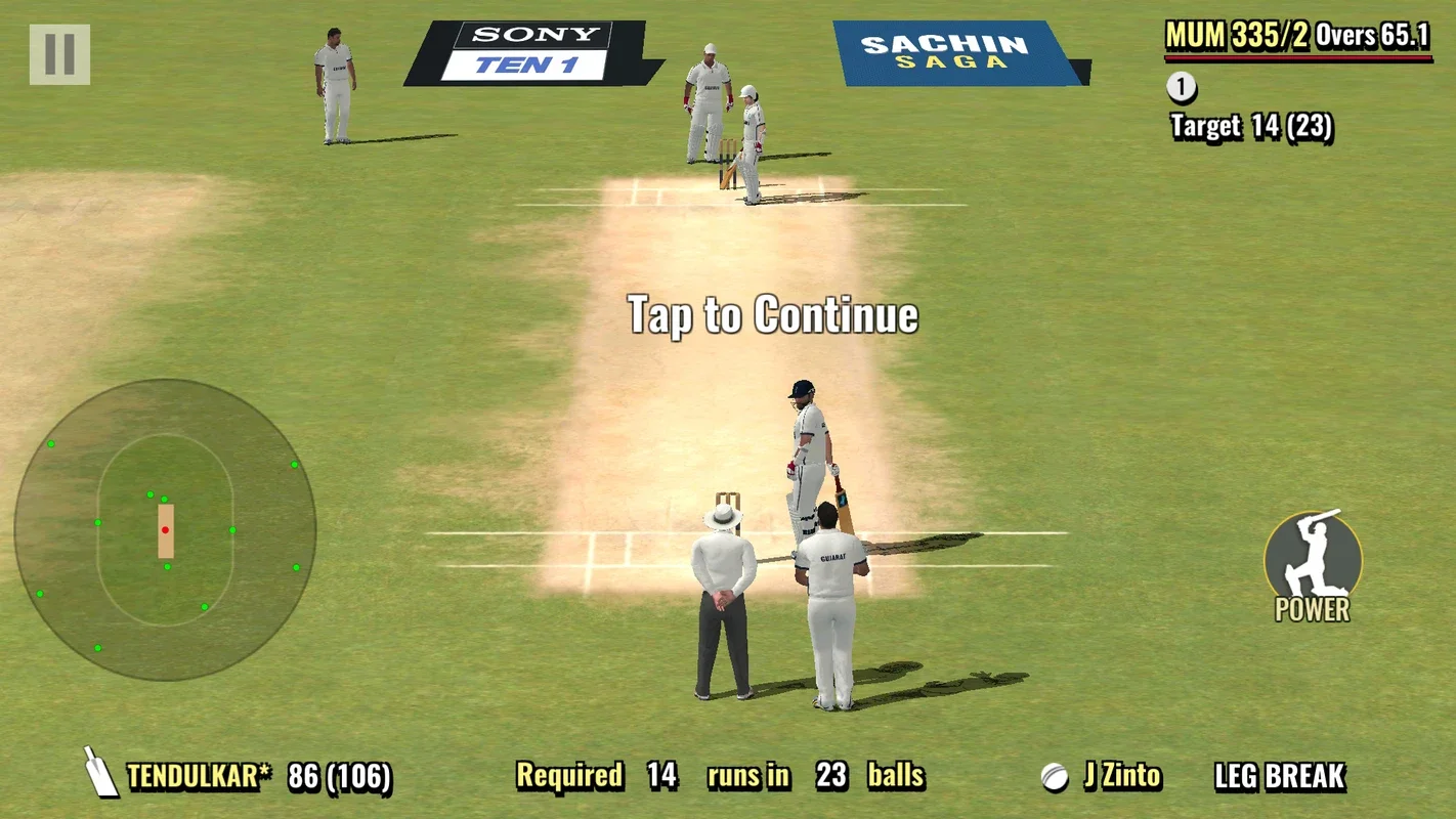 Sachin Saga Cricket Champions for Android - Immerse Yourself in Cricket